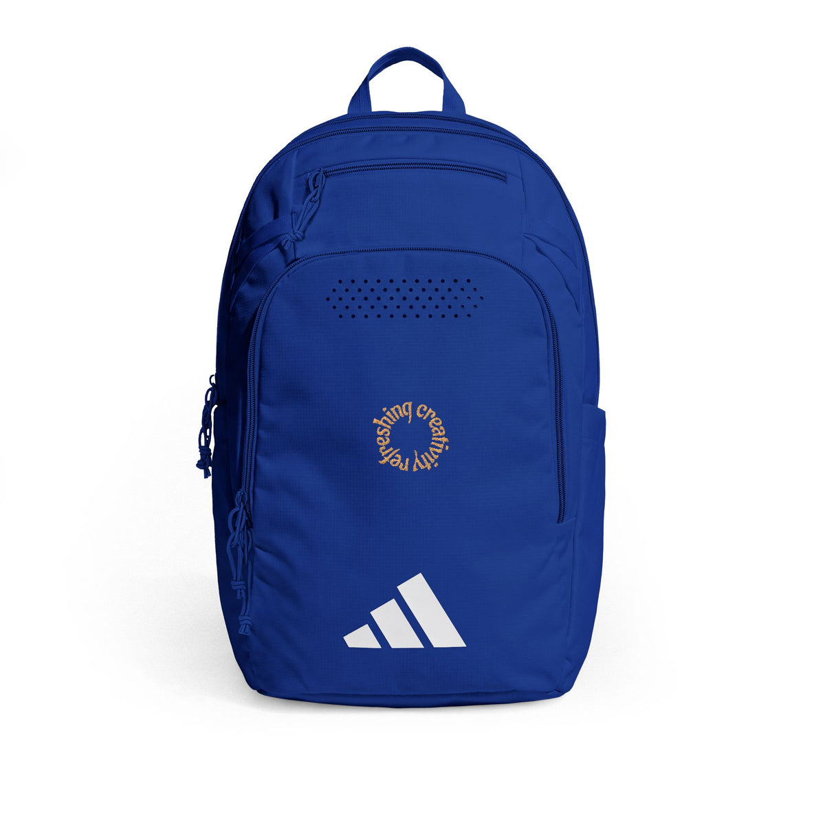 Embroidered Circle Floral Logo Backpack — adidas Defender 5
