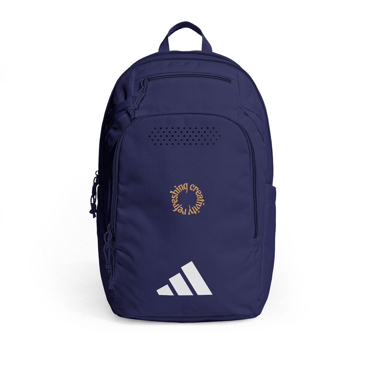 Embroidered Circle Floral Logo Backpack — adidas Defender 5