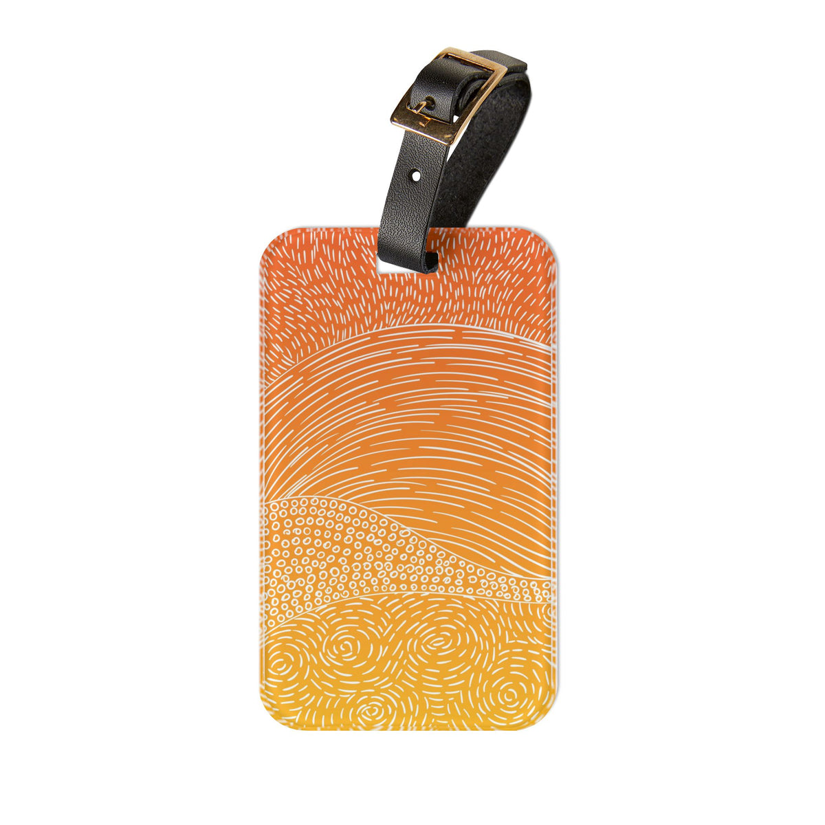 Luggage Tag - Abstract Landscape Nature Inspired Design