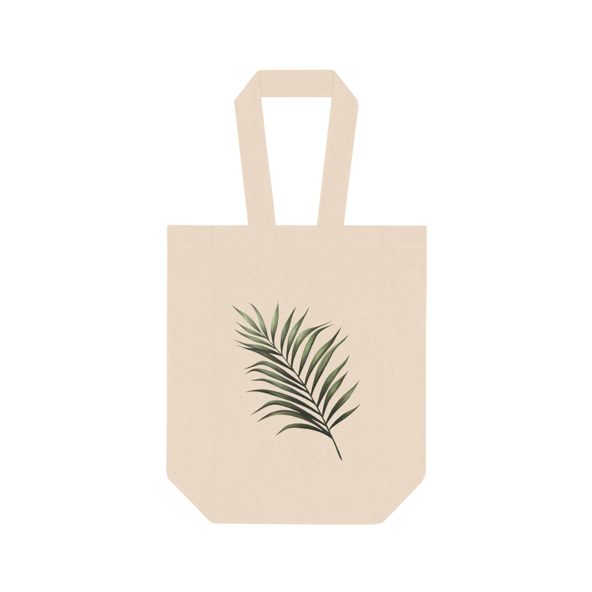 Double Wine Tote Bag – Reusable Bottle Carrier for Picnics & Gifts