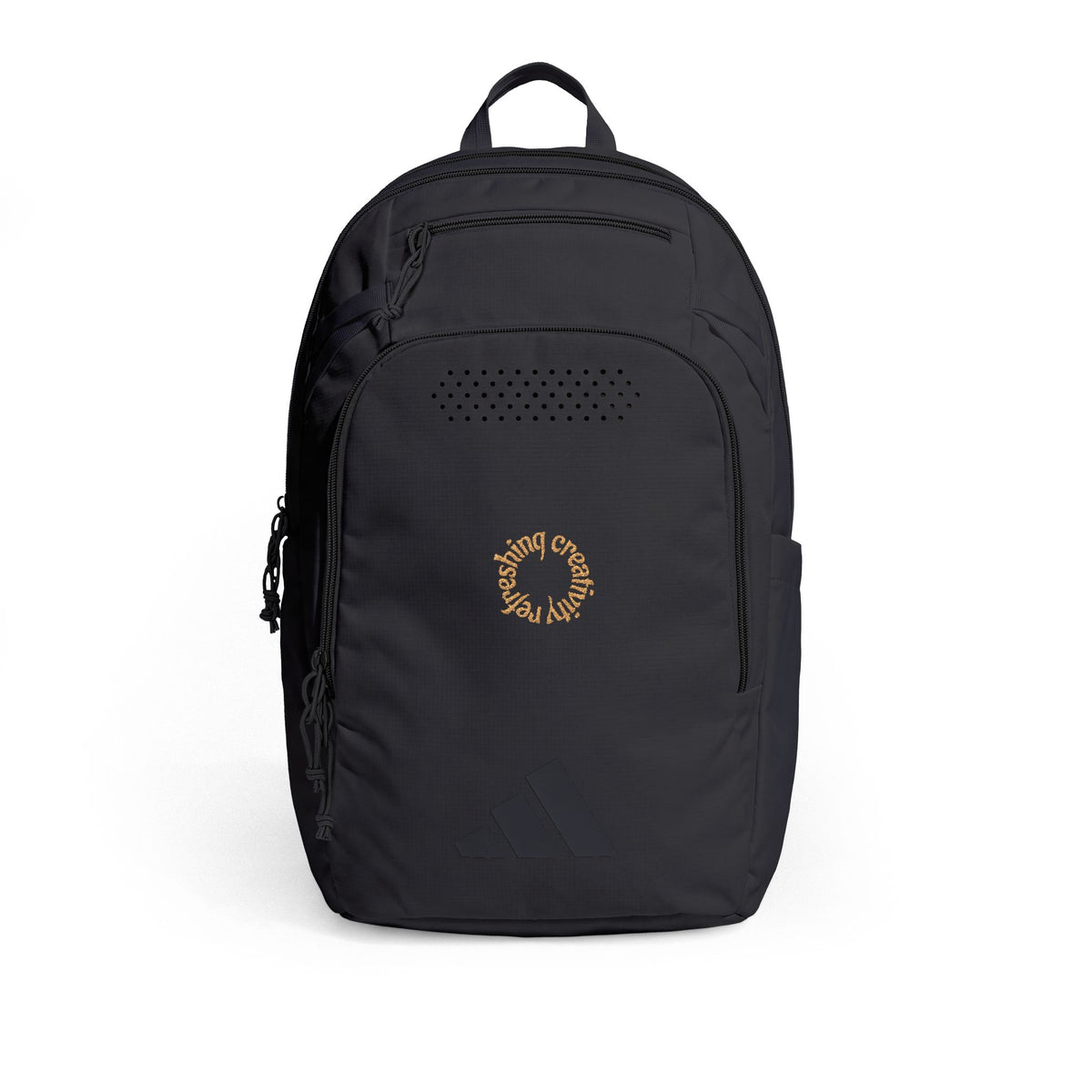 Embroidered Circle Floral Logo Backpack — adidas Defender 5
